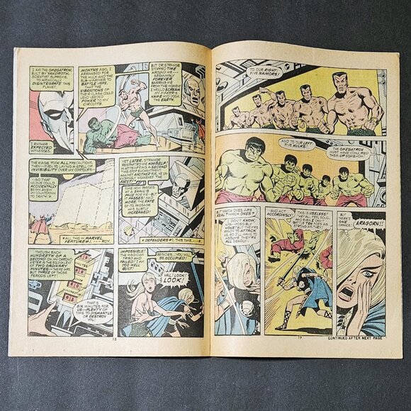 The Defenders #5 Vol. 1 🔑 issue (1973) - Picture 2 of 8